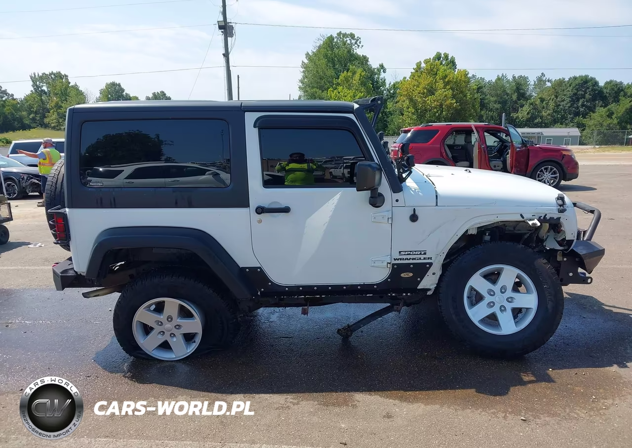 2015 Jeep Wrangler Sport VIN:1C4AJWAGXFL593146 - 14