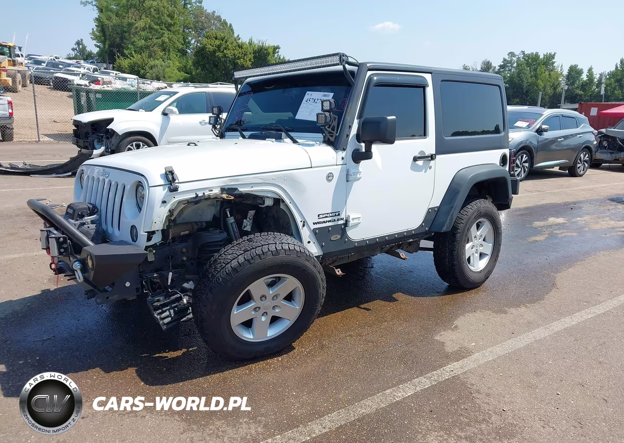2015 Jeep Wrangler Sport VIN:1C4AJWAGXFL593146 - 2