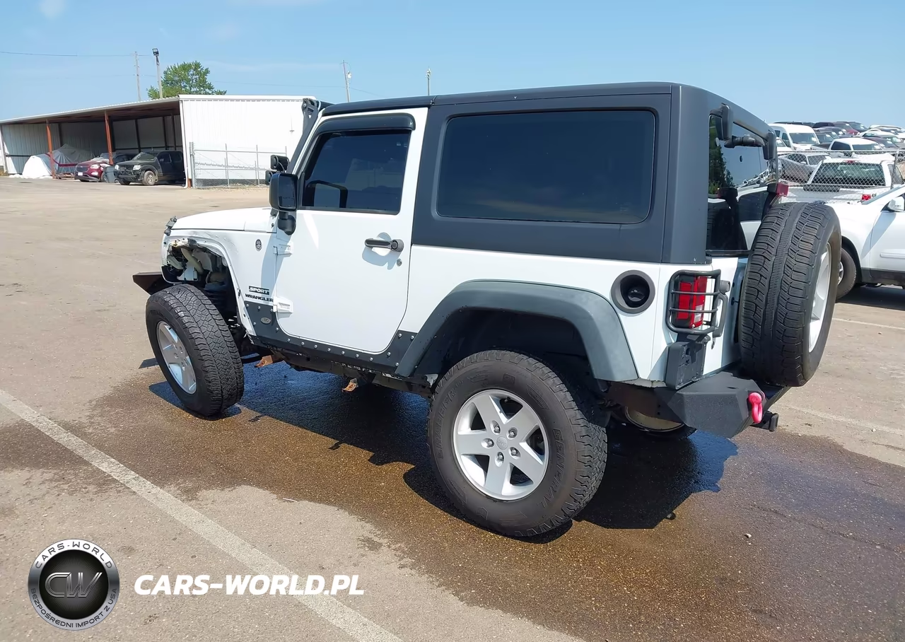 2015 Jeep Wrangler Sport VIN:1C4AJWAGXFL593146 - 3