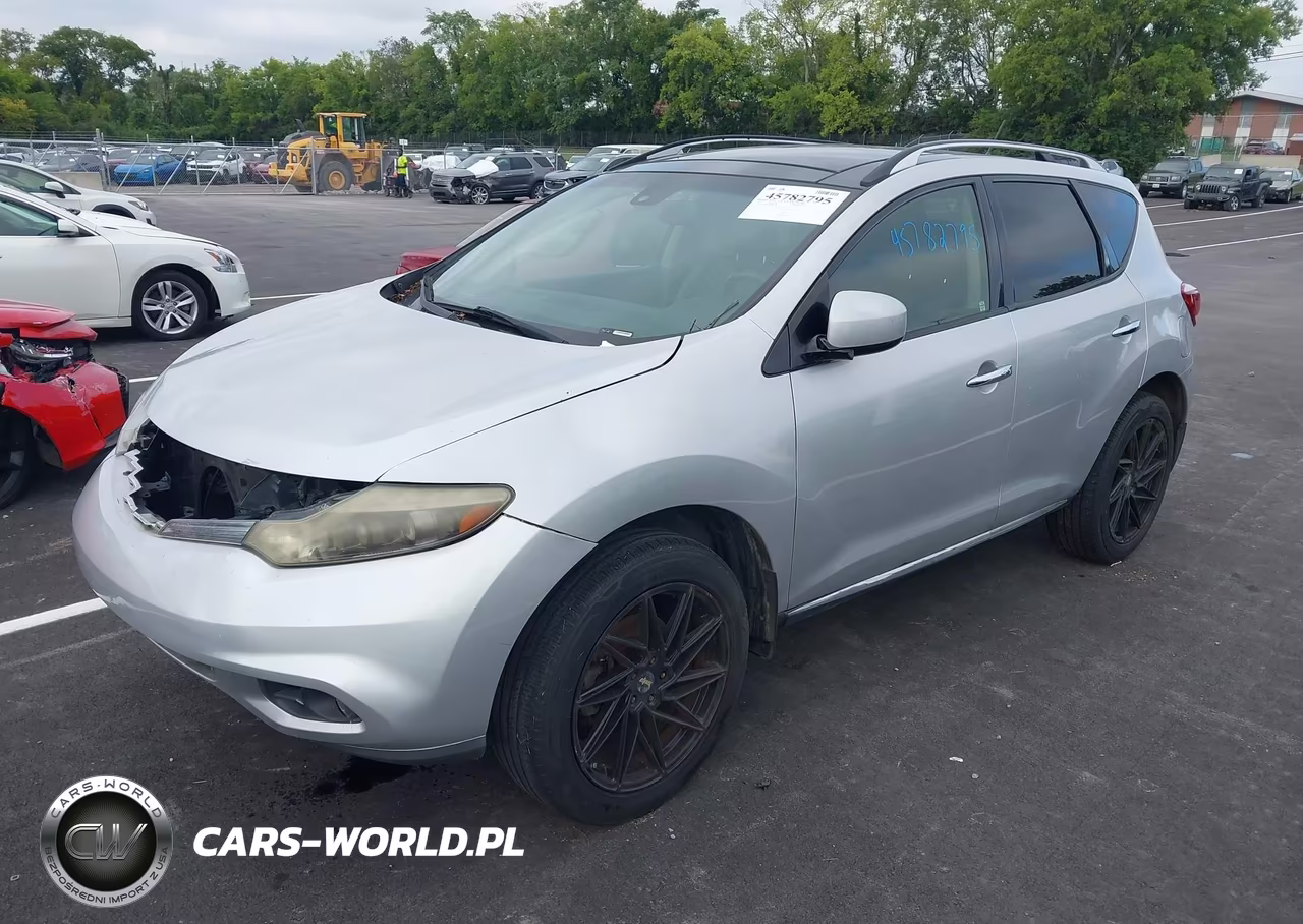 2013 Nissan Murano Le VIN:JN8AZ1MW7DW321457 - 2