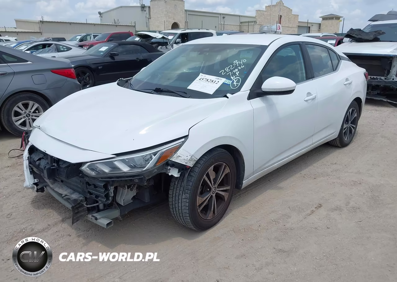 2021 Nissan Sentra Sv Xtronic Cvt VIN:3N1AB8CV4MY282940 - 2