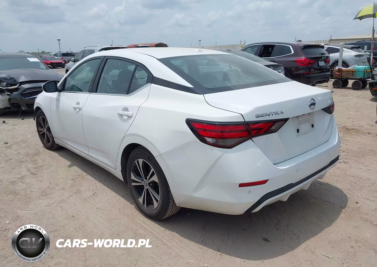 2021 Nissan Sentra Sv Xtronic Cvt VIN:3N1AB8CV4MY282940 - 3