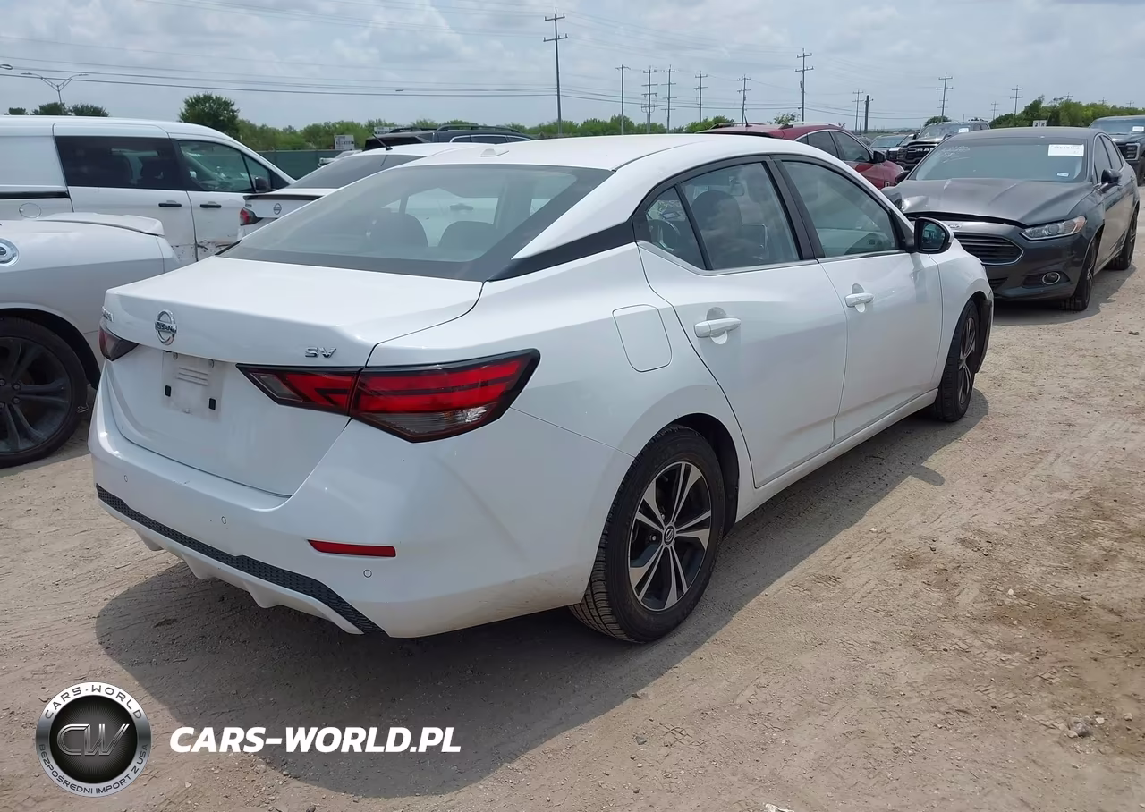 2021 Nissan Sentra Sv Xtronic Cvt VIN:3N1AB8CV4MY282940 - 4