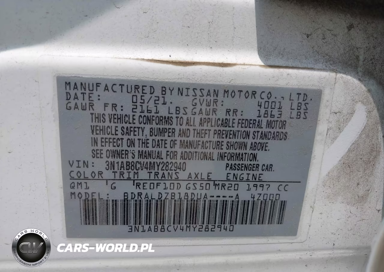 2021 Nissan Sentra Sv Xtronic Cvt VIN:3N1AB8CV4MY282940 - 9