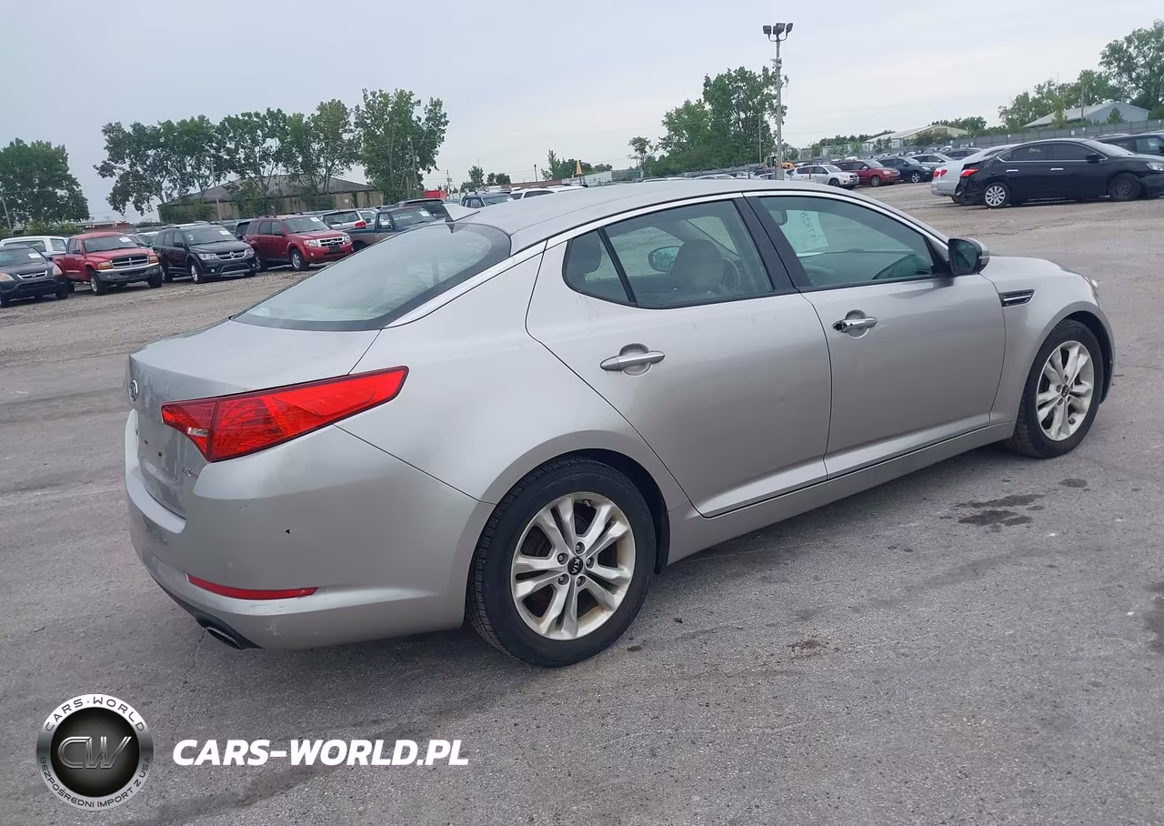 2011 Kia Optima Ex VIN:KNAGN4A70B5079448 - 4