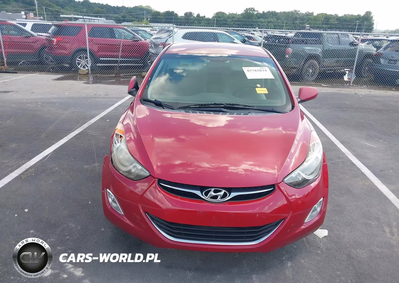 2013 Hyundai Elantra Gls VIN:KMHDH4AEXDU942613 - 12