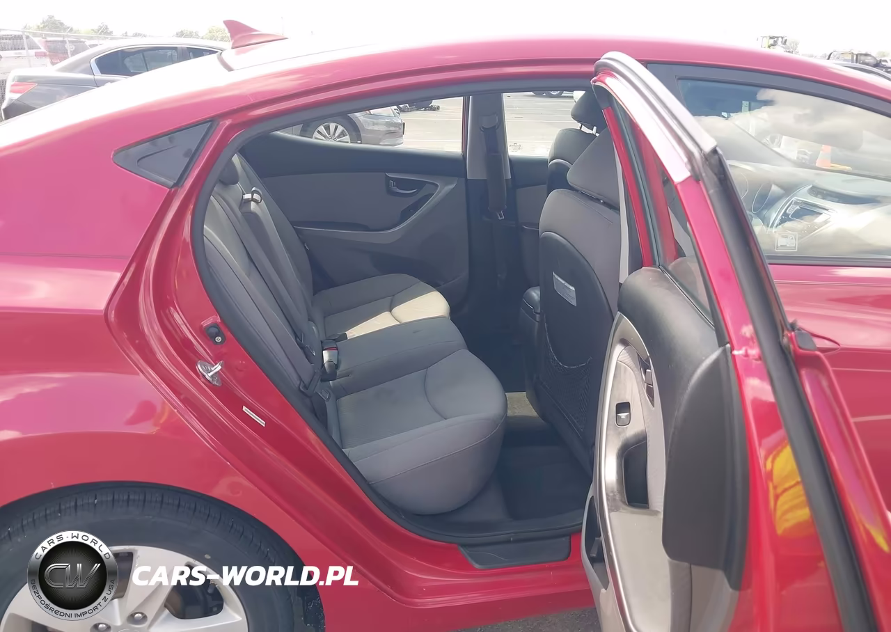 2013 Hyundai Elantra Gls VIN:KMHDH4AEXDU942613 - 8