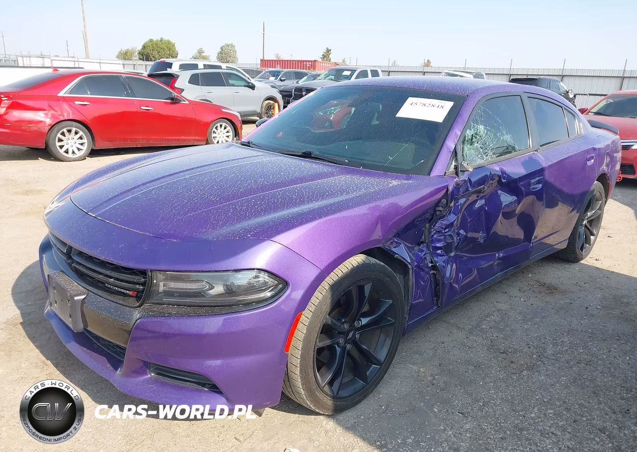 2018 Dodge Charger Sxt Rwd VIN:2C3CDXBG8JH335691 - 2