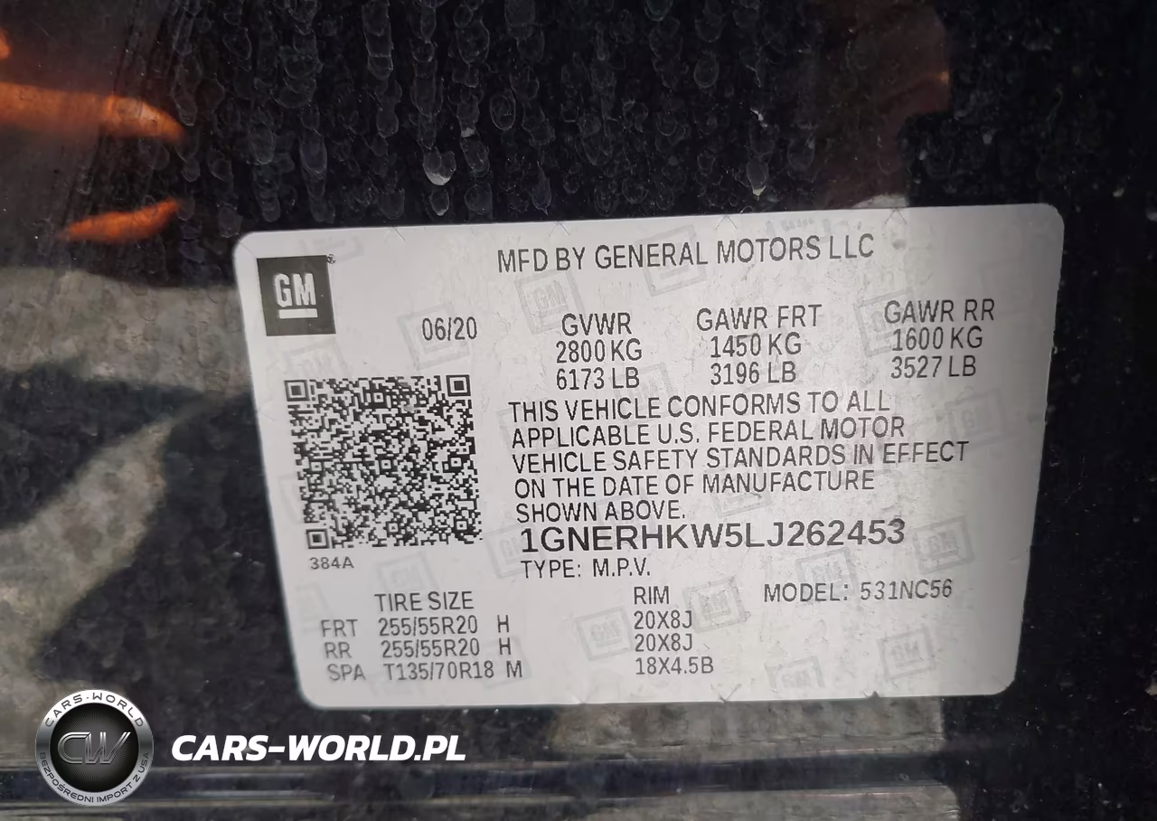 2020 Chevrolet Traverse Fwd Lt Leather VIN:1GNERHKW5LJ262453 - 9