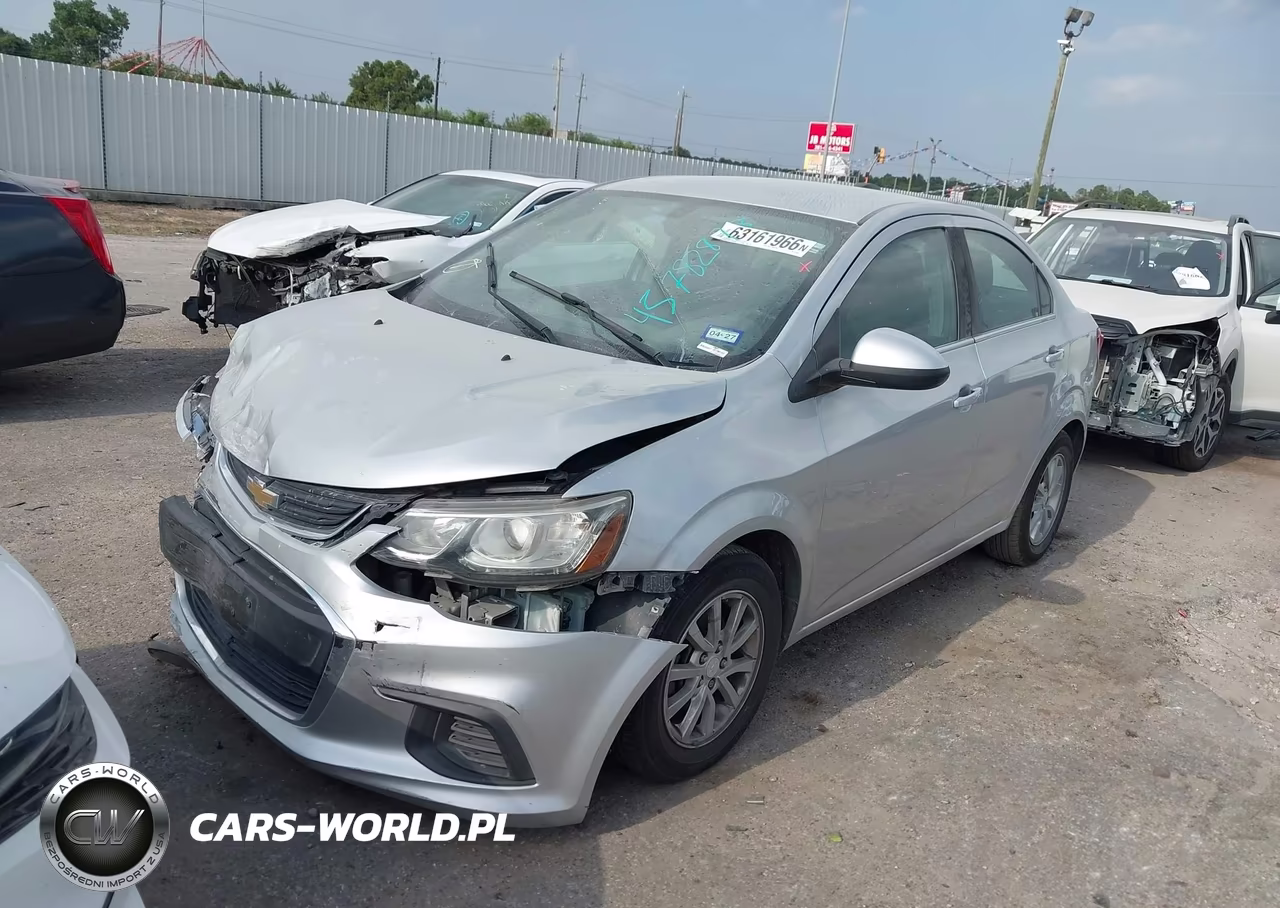 2018 Chevrolet Sonic Lt VIN:1G1JD5SH1J4115508 - 2