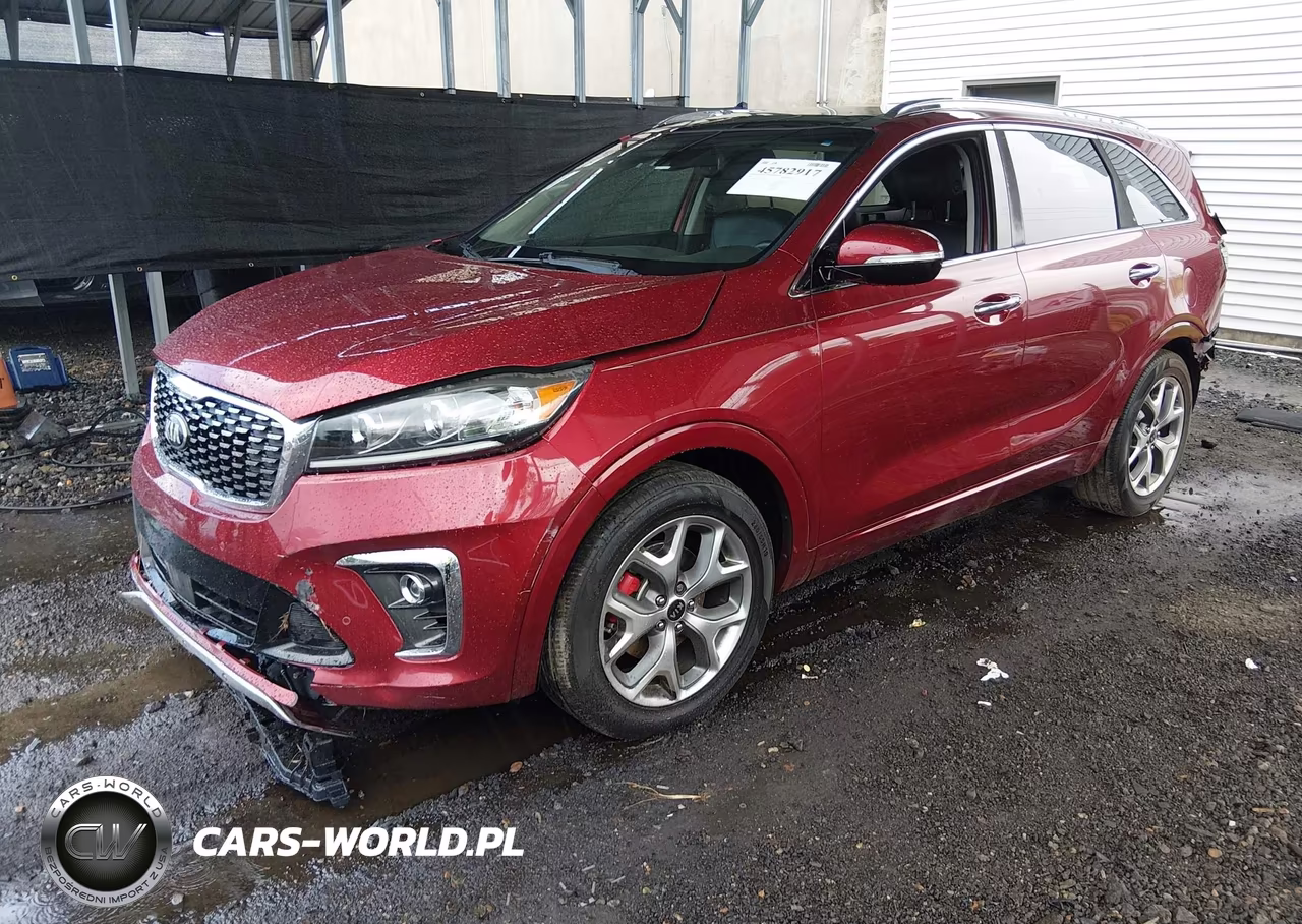 2019 Kia Sorento 3.3L Sx VIN:5XYPK4A59KG472141 - 2