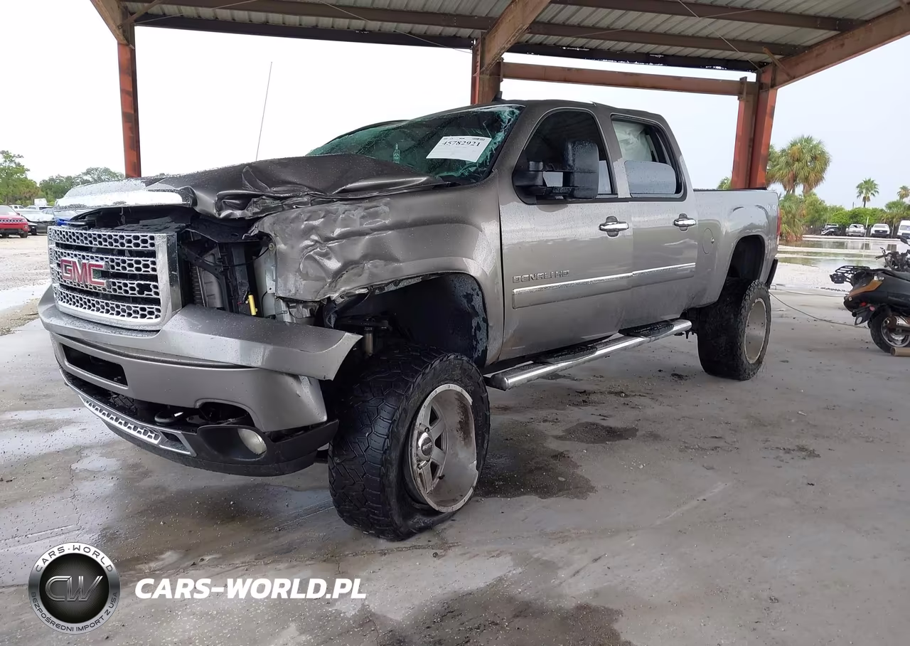 2012 GMC Sierra 2500Hd Denali VIN:1GT125E85CF167014 - 2