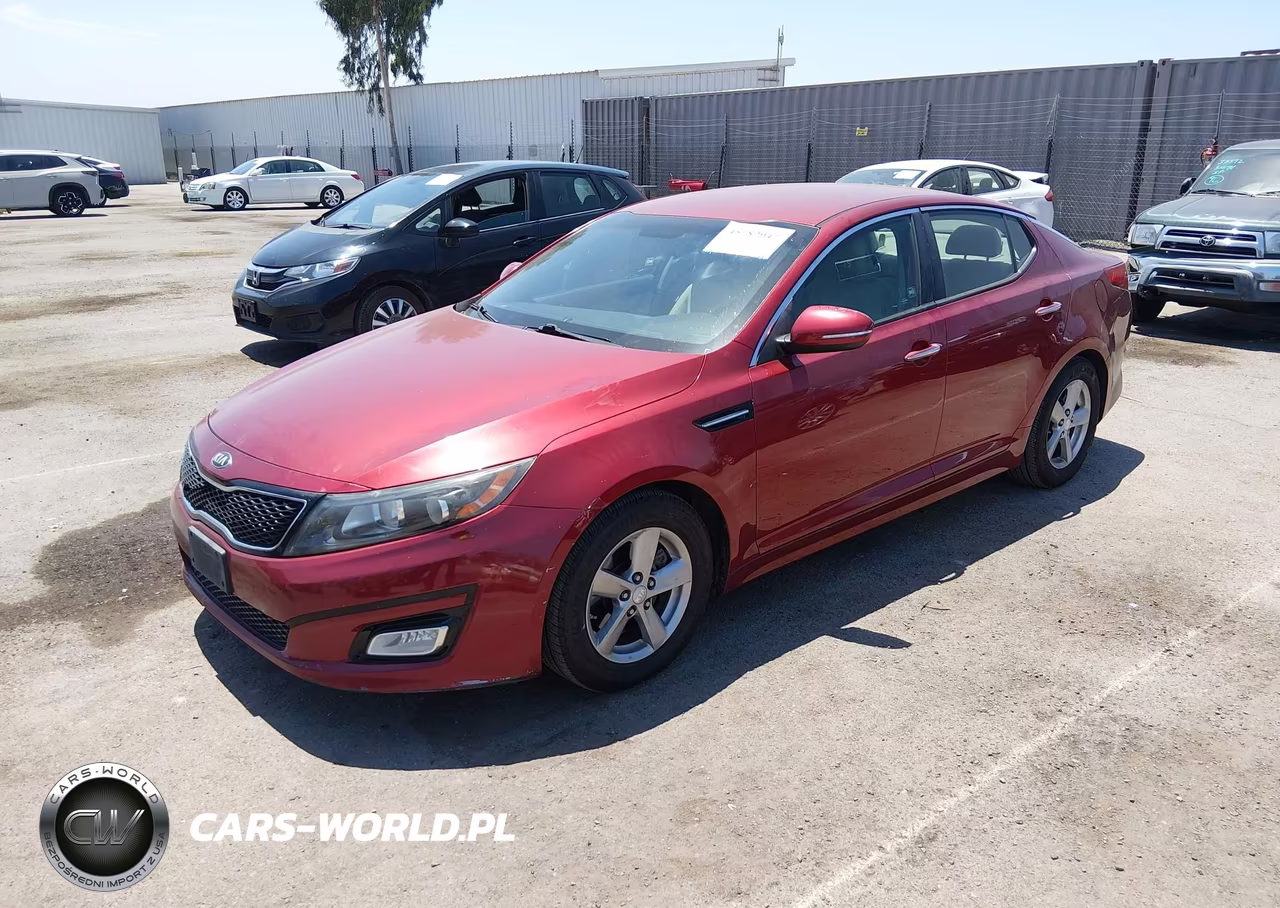 2014 Kia Optima Lx VIN:5XXGM4A7XEG304058 - 2