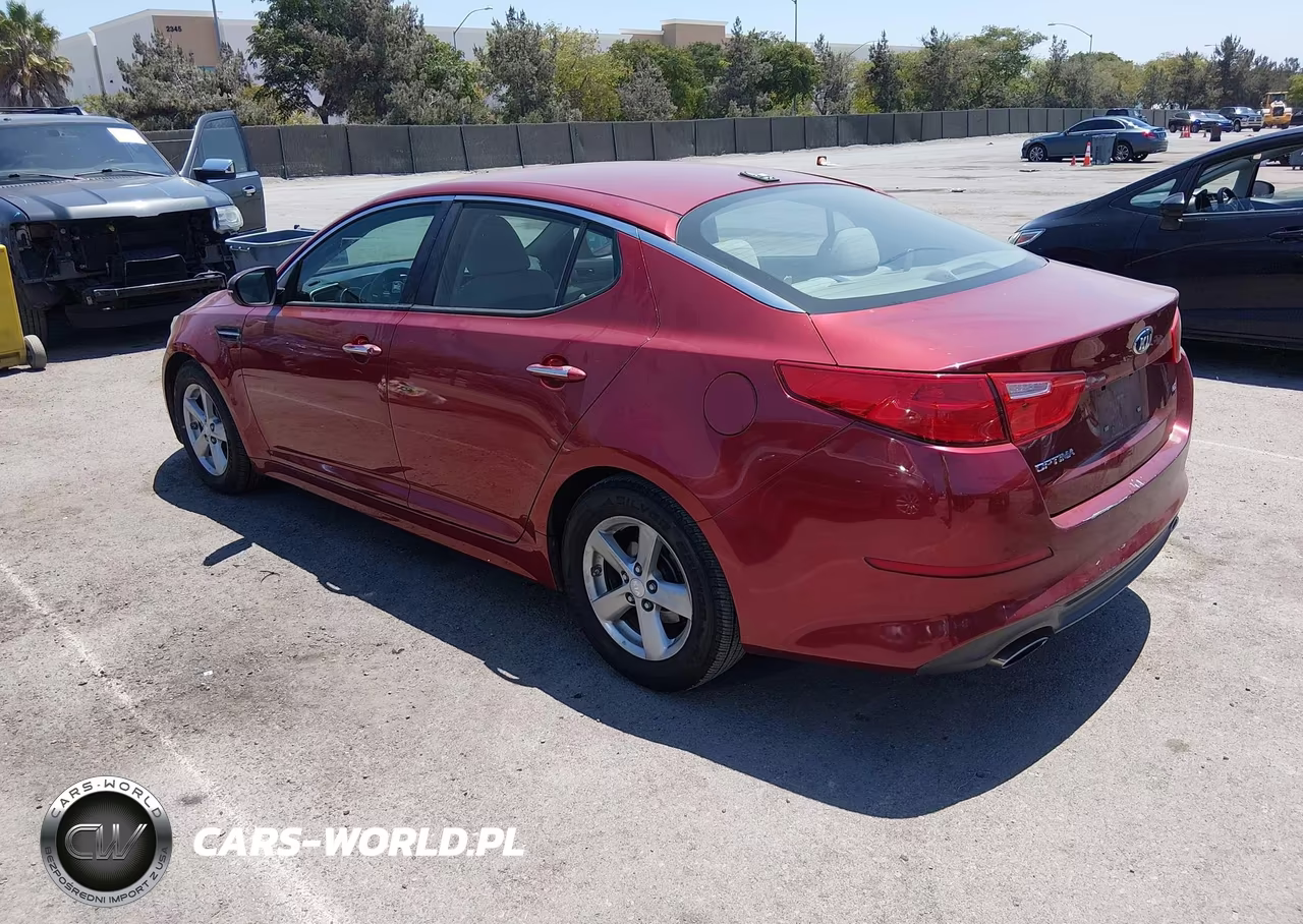 2014 Kia Optima Lx VIN:5XXGM4A7XEG304058 - 3
