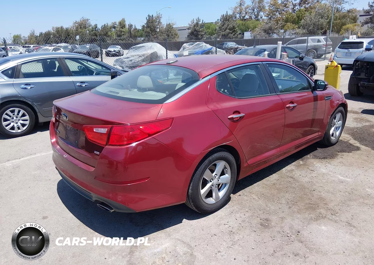 2014 Kia Optima Lx VIN:5XXGM4A7XEG304058 - 4
