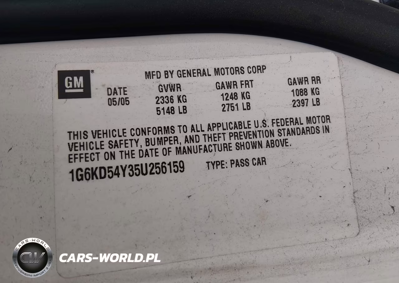 2005 Cadillac Deville Livery Pkg VIN:1G6KD54Y35U256159 - 9