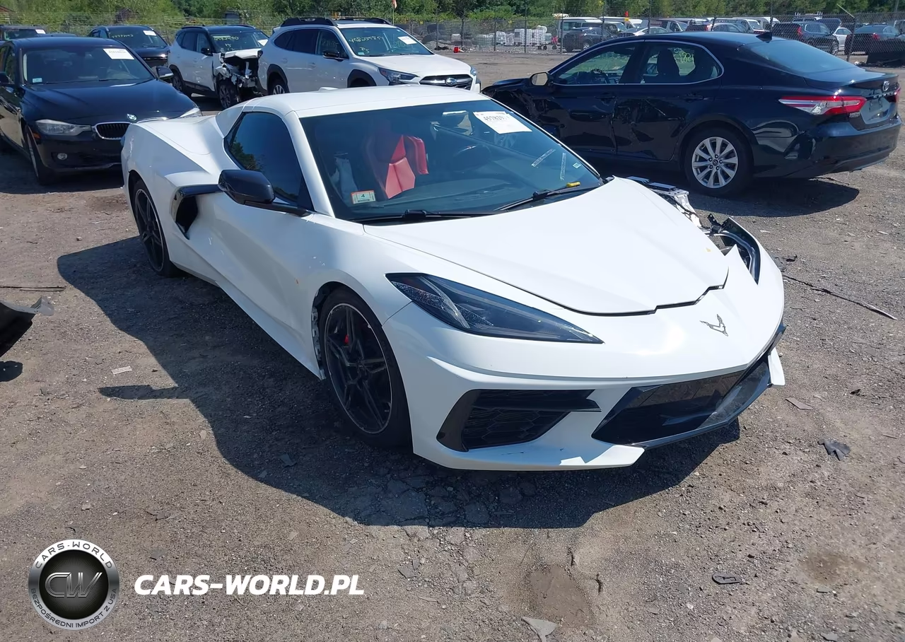 2021 Chevrolet Corvette Stingray Rwd 1Lt VIN:1G1YA3D46M5122197 - 1