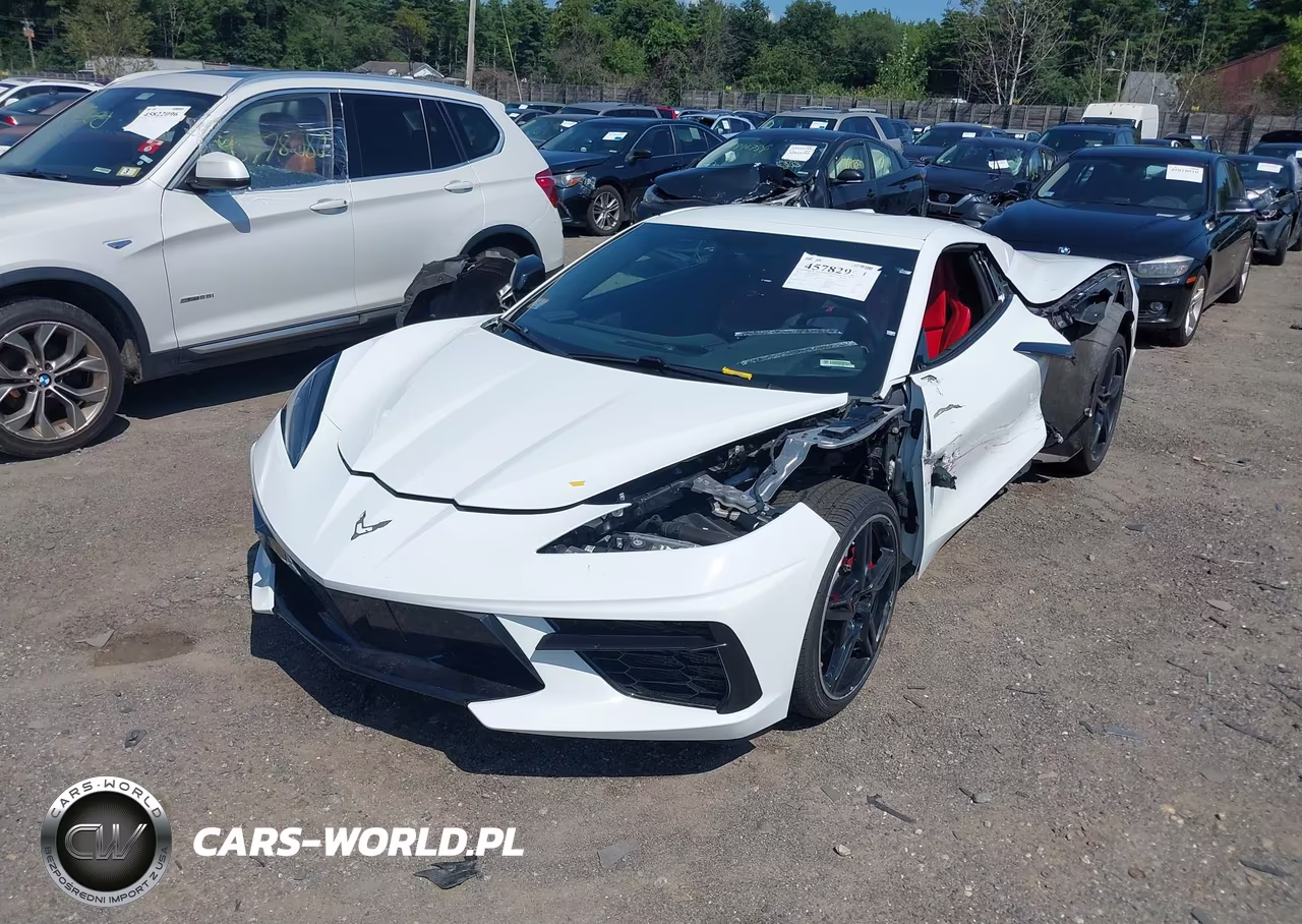 2021 Chevrolet Corvette Stingray Rwd 1Lt VIN:1G1YA3D46M5122197 - 2