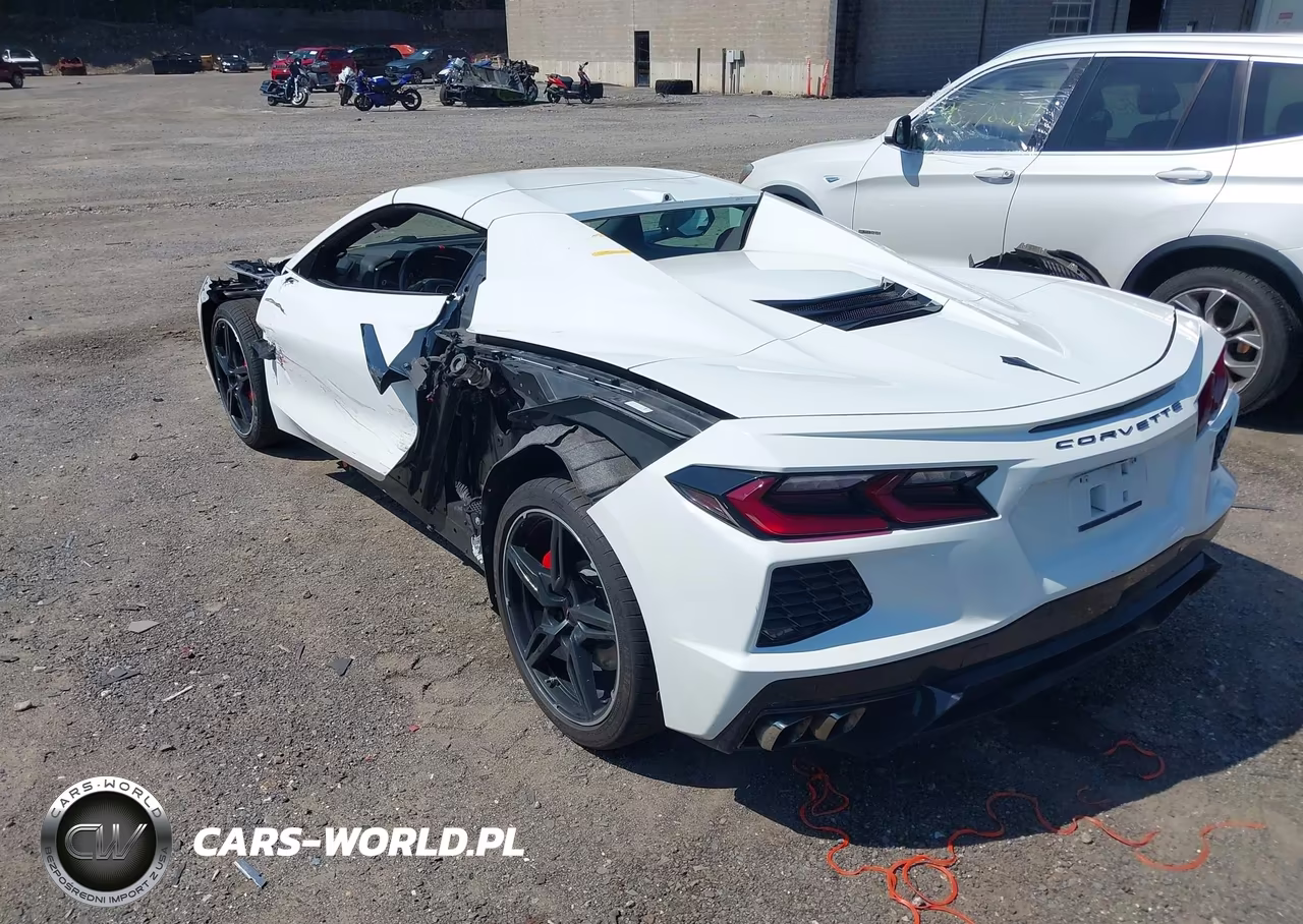 2021 Chevrolet Corvette Stingray Rwd 1Lt VIN:1G1YA3D46M5122197 - 3