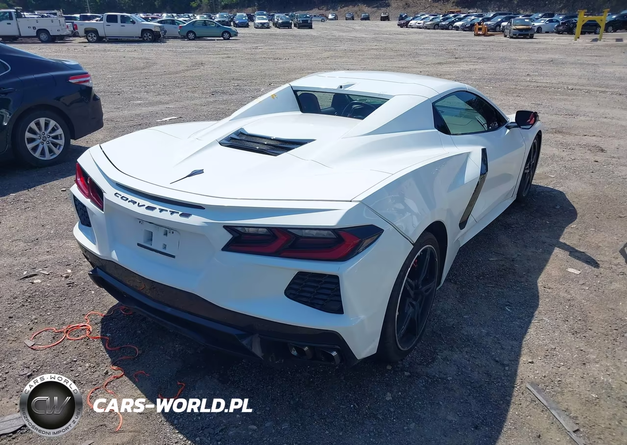 2021 Chevrolet Corvette Stingray Rwd 1Lt VIN:1G1YA3D46M5122197 - 4