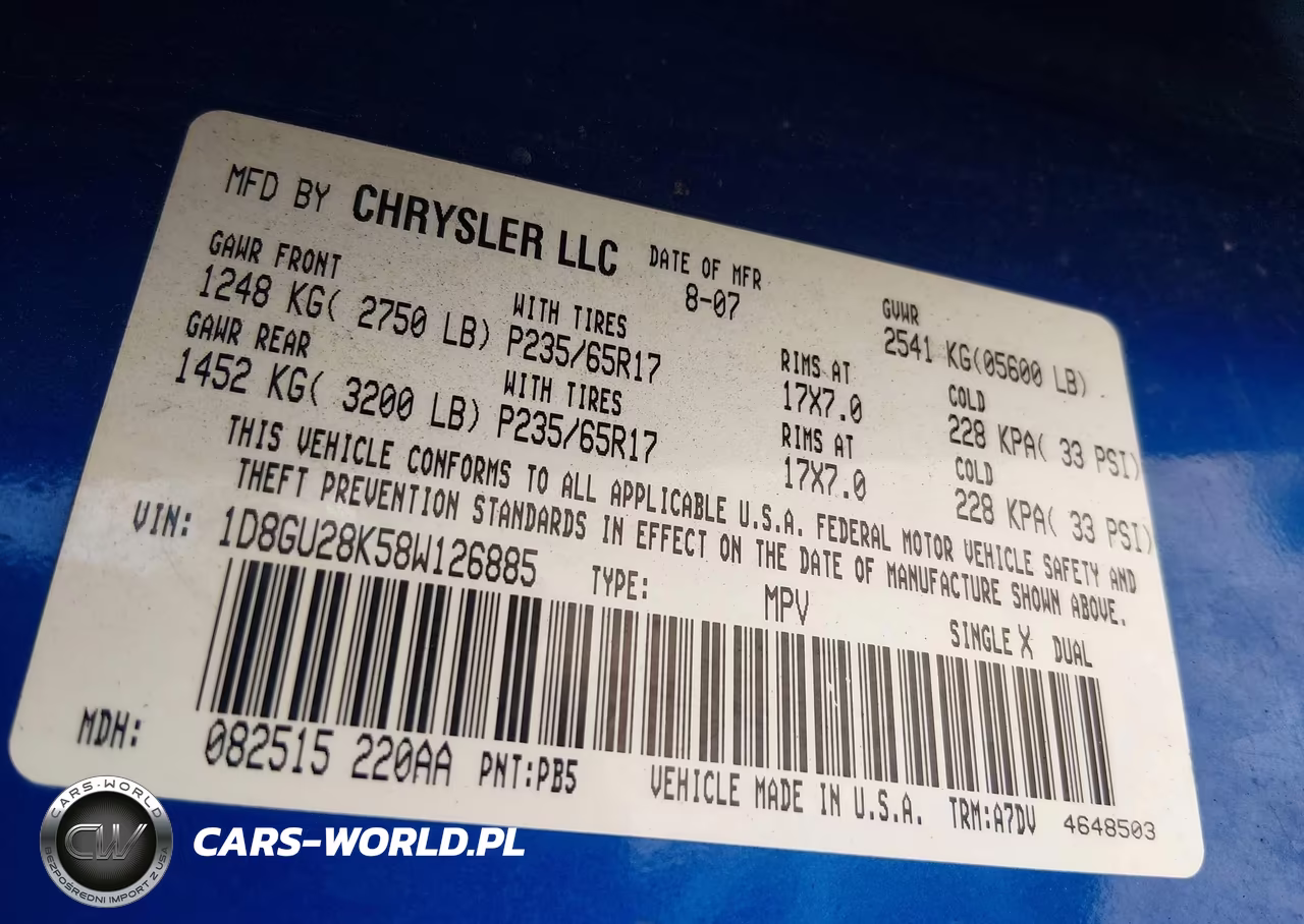 2008 Dodge Nitro Sxt VIN:1D8GU28K58W126885 - 9