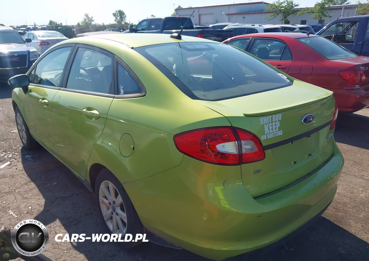 2013 Ford Fiesta Se VIN:3FADP4BJ9DM158694 - 3