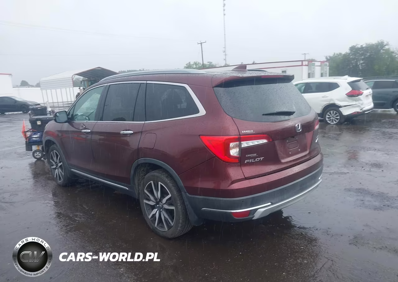 2020 Honda Pilot Awd Touring 8 Passenger VIN:5FNYF6H92LB017864 - 3