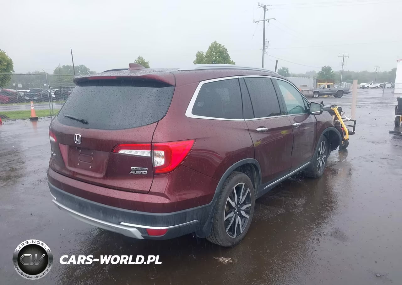 2020 Honda Pilot Awd Touring 8 Passenger VIN:5FNYF6H92LB017864 - 4