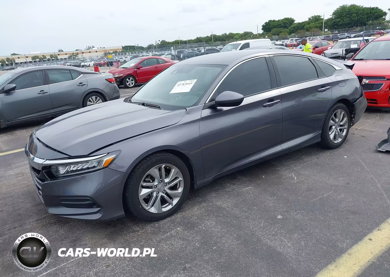 2019 Honda Accord Lx VIN:1HGCV1F1XKA005936 - 2