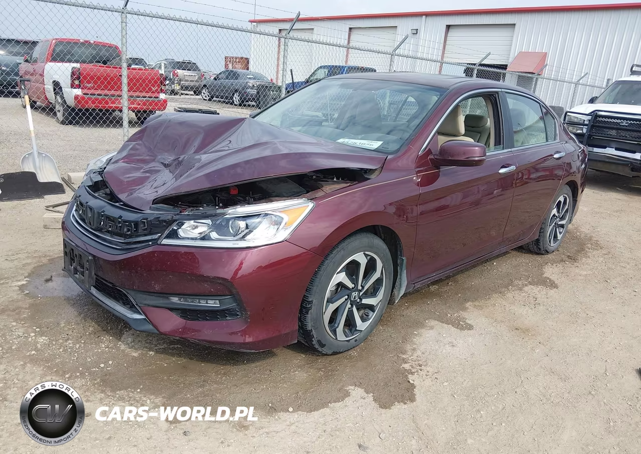 2016 Honda Accord Ex-L VIN:1HGCR2F86GA100069 - 2