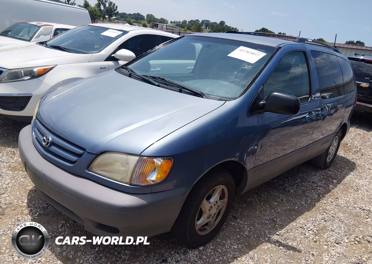 2002 Toyota Sienna Ce VIN:4T3ZF19C02U472576 - 2