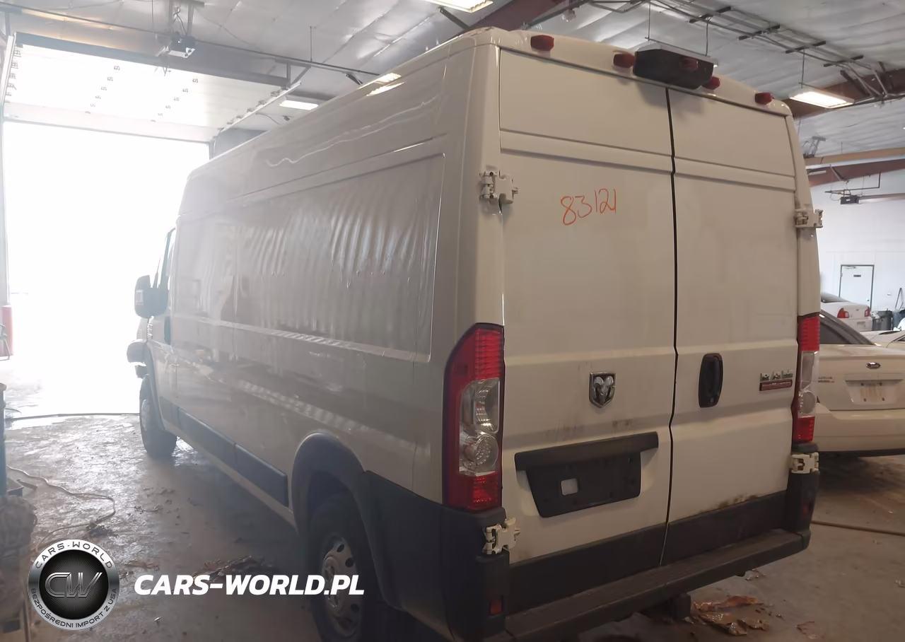 2018 Ram Promaster 2500 High Roof 159 Wb VIN:3C6TRVDG5JE119752 - 3