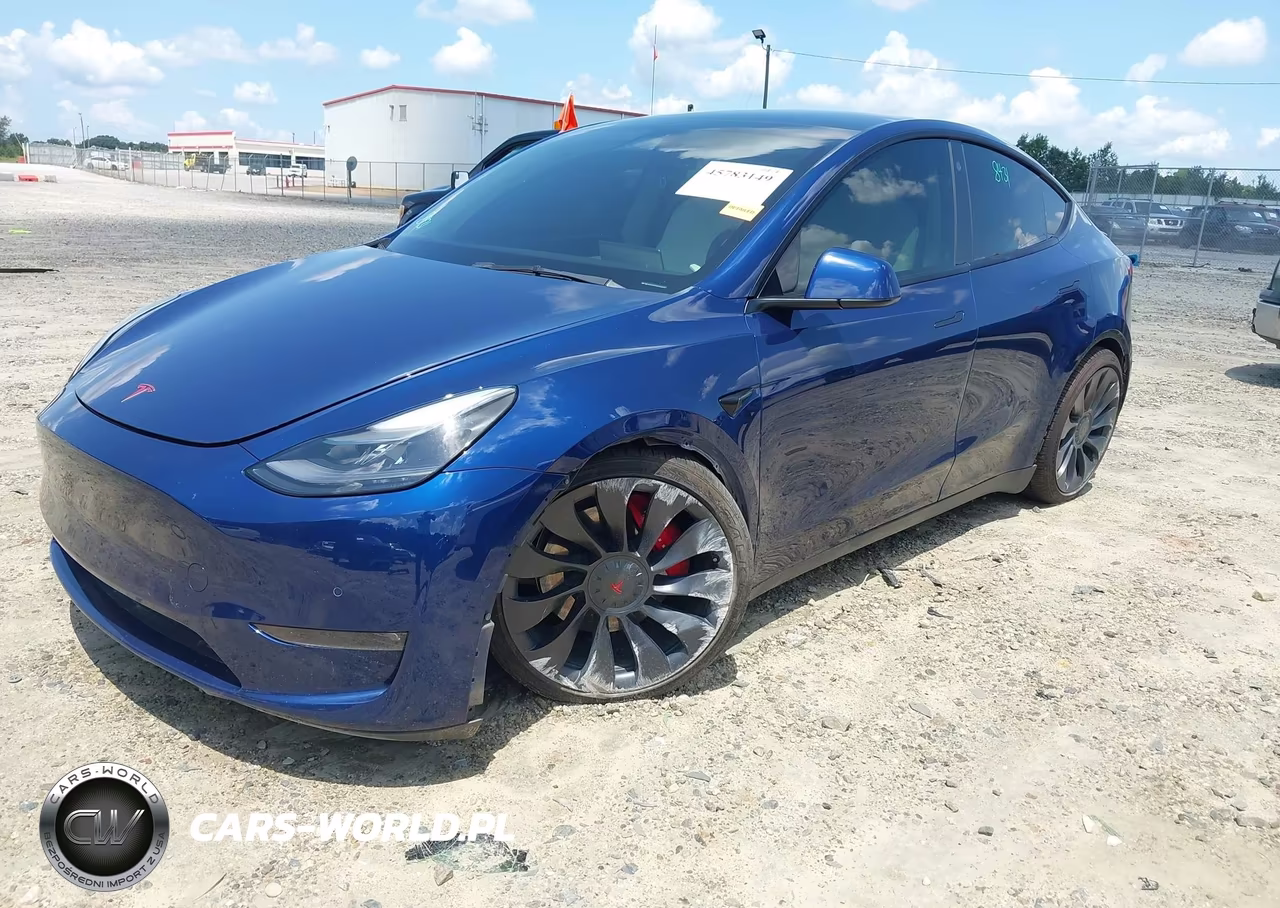 2022 Tesla Model Y Performance Dual Motor All-Wheel Drive VIN:7SAYGDEF9NF390112 - 2