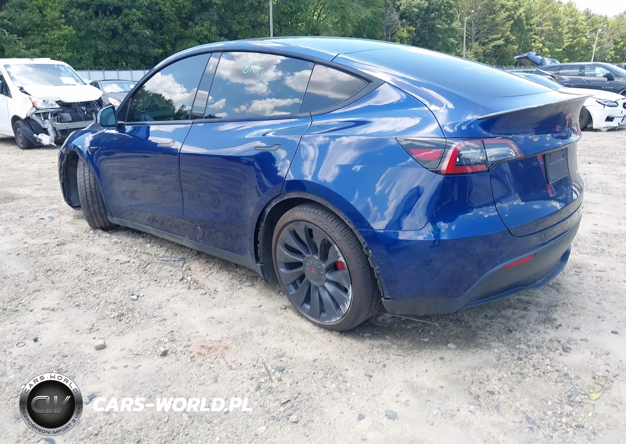 2022 Tesla Model Y Performance Dual Motor All-Wheel Drive VIN:7SAYGDEF9NF390112 - 3
