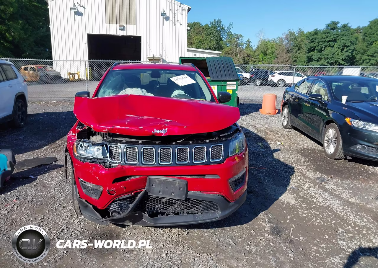 2018 Jeep Compass Sport 4X4 VIN:3C4NJDAB3JT252873 - 12