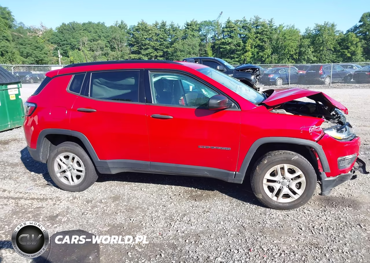 2018 Jeep Compass Sport 4X4 VIN:3C4NJDAB3JT252873 - 13