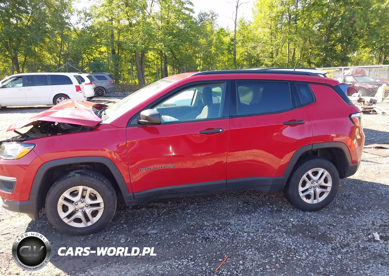 2018 Jeep Compass Sport 4X4 VIN:3C4NJDAB3JT252873 - 14