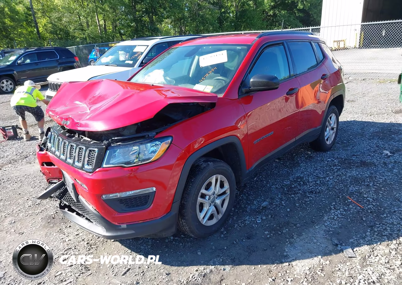 2018 Jeep Compass Sport 4X4 VIN:3C4NJDAB3JT252873 - 2