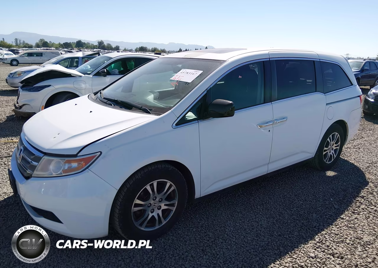 2013 Honda Odyssey Ex-L VIN:5FNRL5H66DB029109 - 2