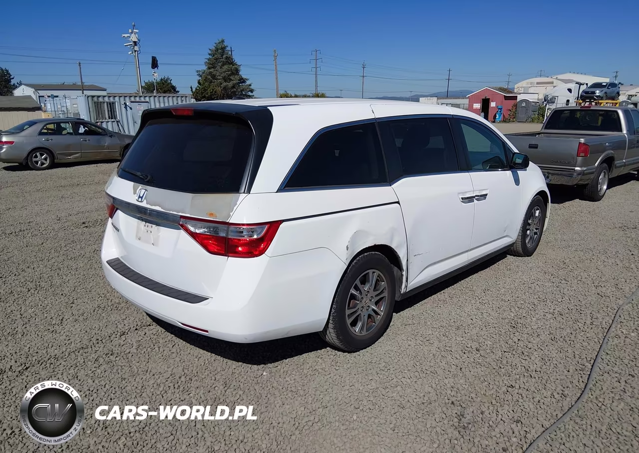 2013 Honda Odyssey Ex-L VIN:5FNRL5H66DB029109 - 4
