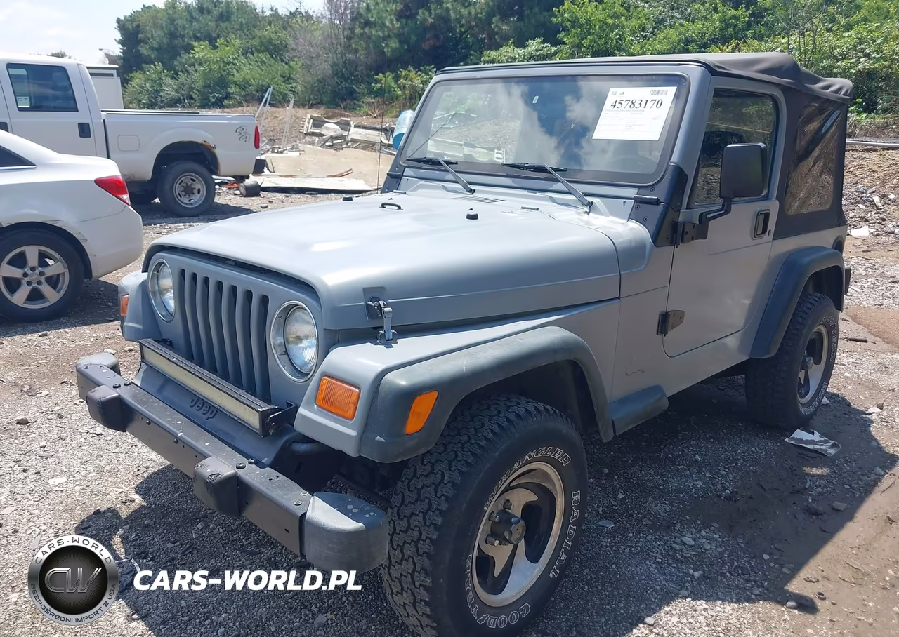 2000 Jeep Wrangler Se VIN:1J4FA29P1YP775164 - 2