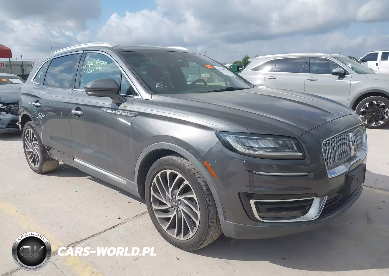 2019 Lincoln Nautilus Reserve VIN:2LMPJ6L90KBL56412 - 1