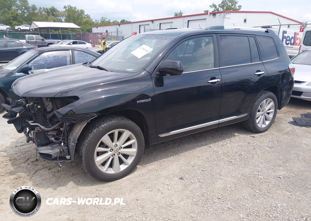 2013 Toyota Highlander Hybrid Limited V6 VIN:JTEDC3EH4D2018127 - 2