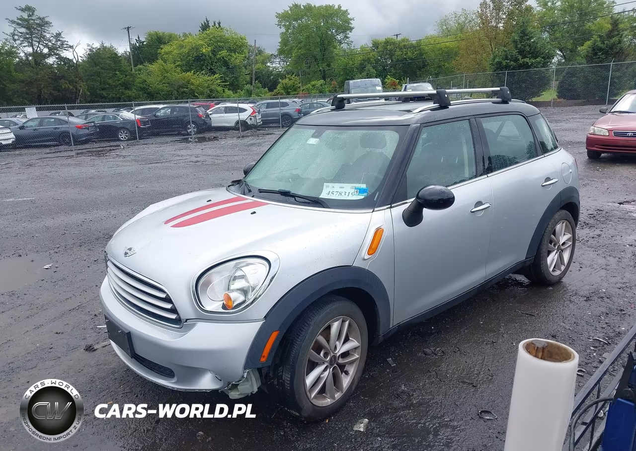 2014 Mini Countryman Cooper VIN:WMWZB3C55EWR38183 - 2