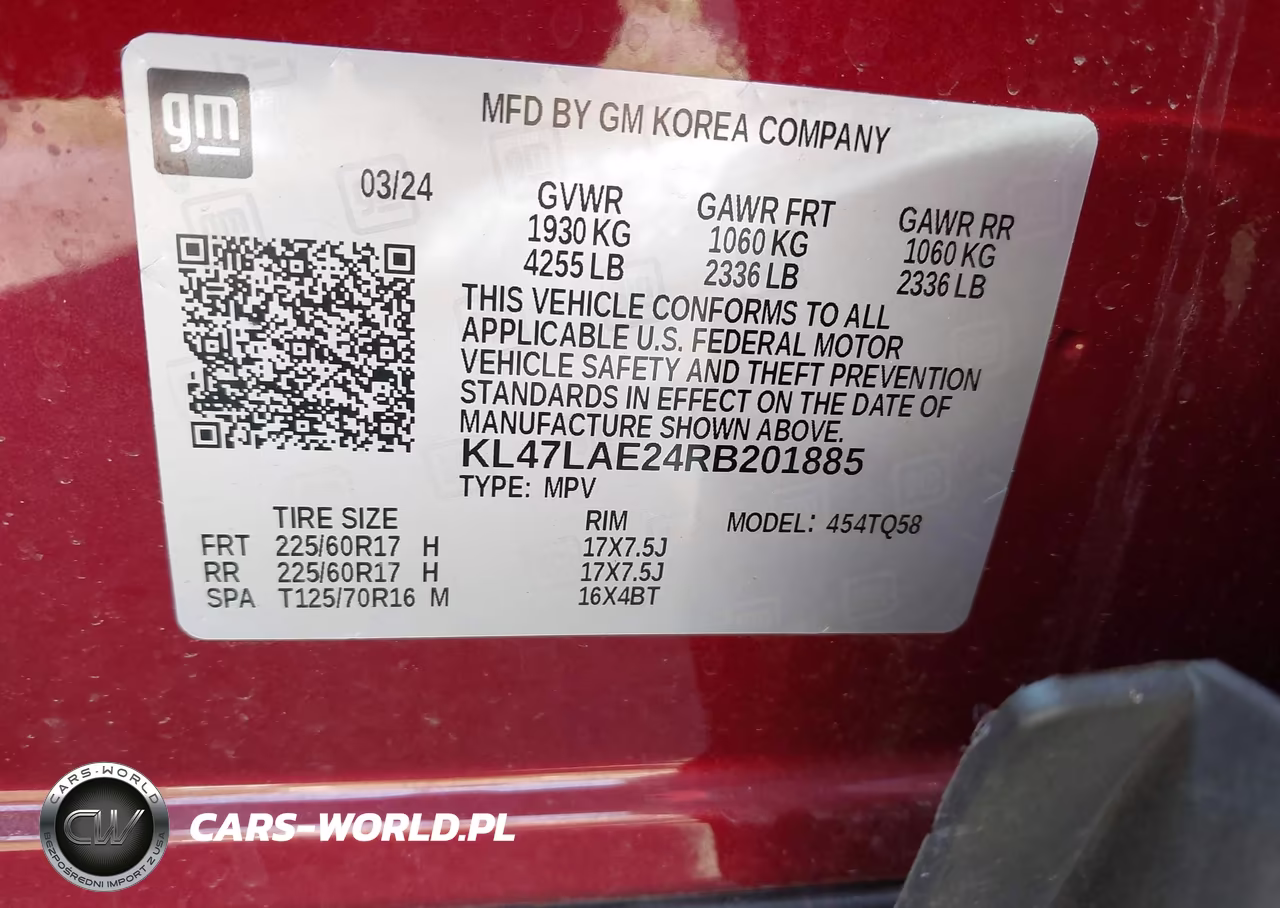 2024 Buick Envista Preferred Fwd VIN:KL47LAE24RB201885 - 9