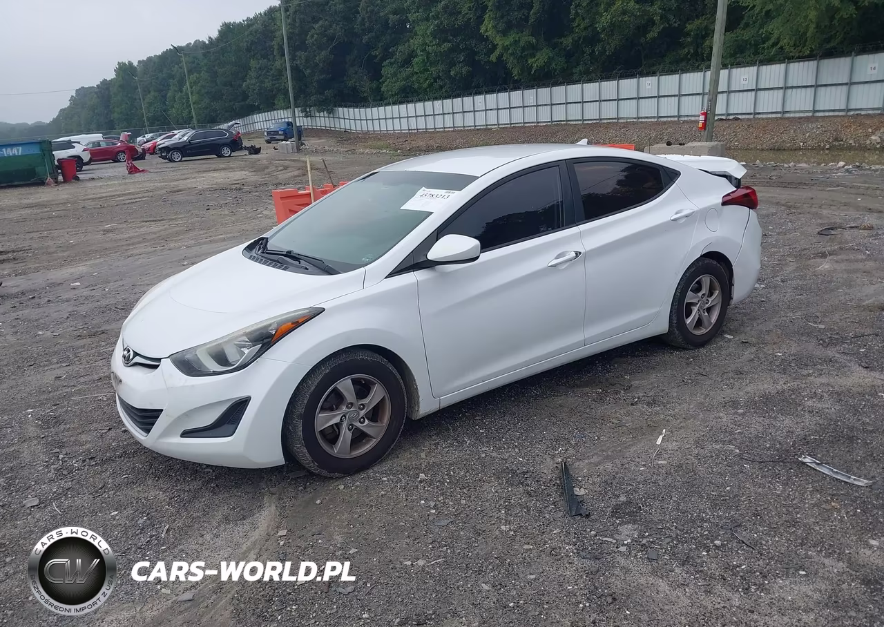 2015 Hyundai Elantra Se VIN:5NPDH4AE5FH647145 - 2