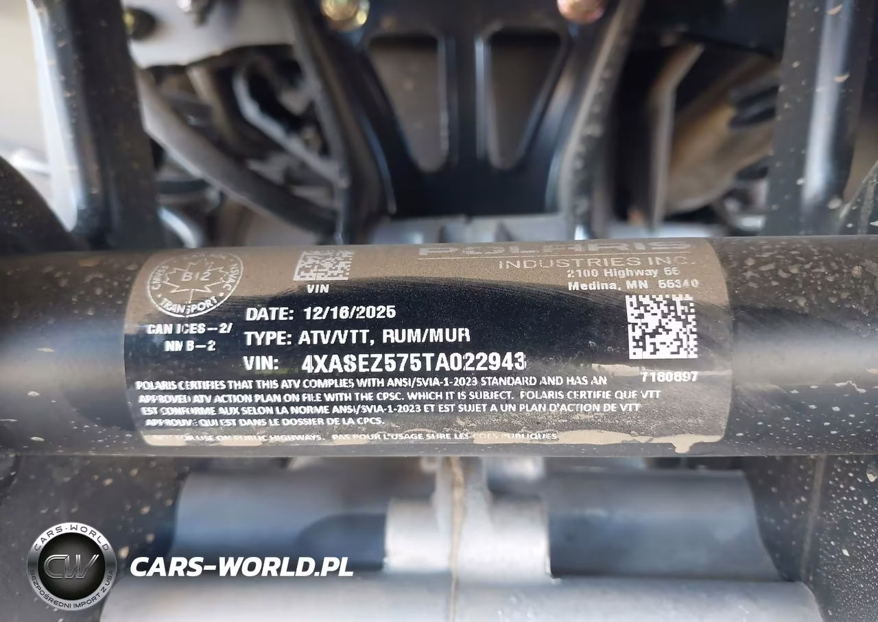 2026 Polaris Sportsman 570 Premium-40Th Anniversary VIN:4XASEZ575TA022943 - 10