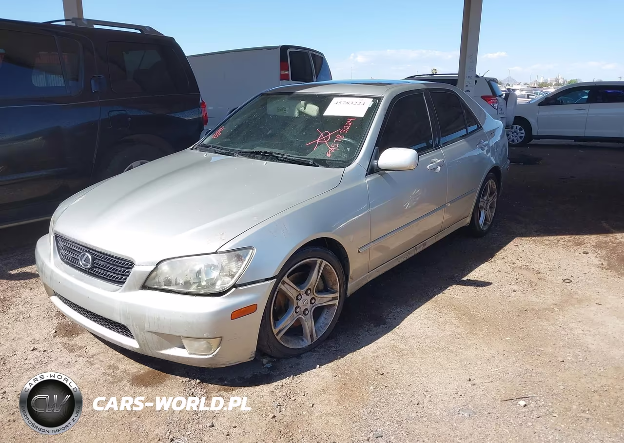 2002 Lexus Is 300 VIN:JTHBD192420052739 - 2