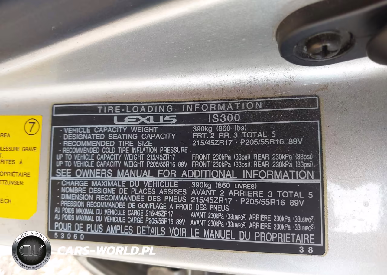2002 Lexus Is 300 VIN:JTHBD192420052739 - 9