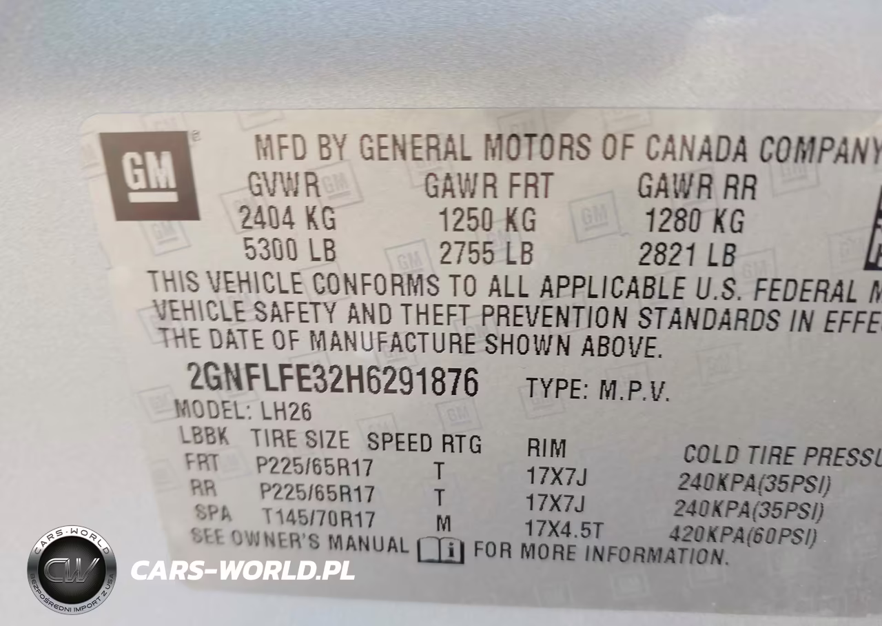 2017 Chevrolet Equinox Lt VIN:2GNFLFE32H6291876 - 9